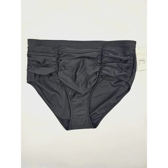 New Raisins Curve Plus Size Alicante Solids Costa Swim Bottom, US 16/18W - Picture 2 of 10